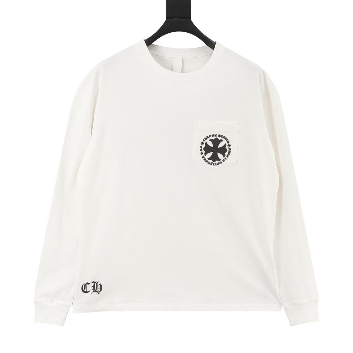Chrome Hearts Cross Print Long-Sleeve T-Shirt front view