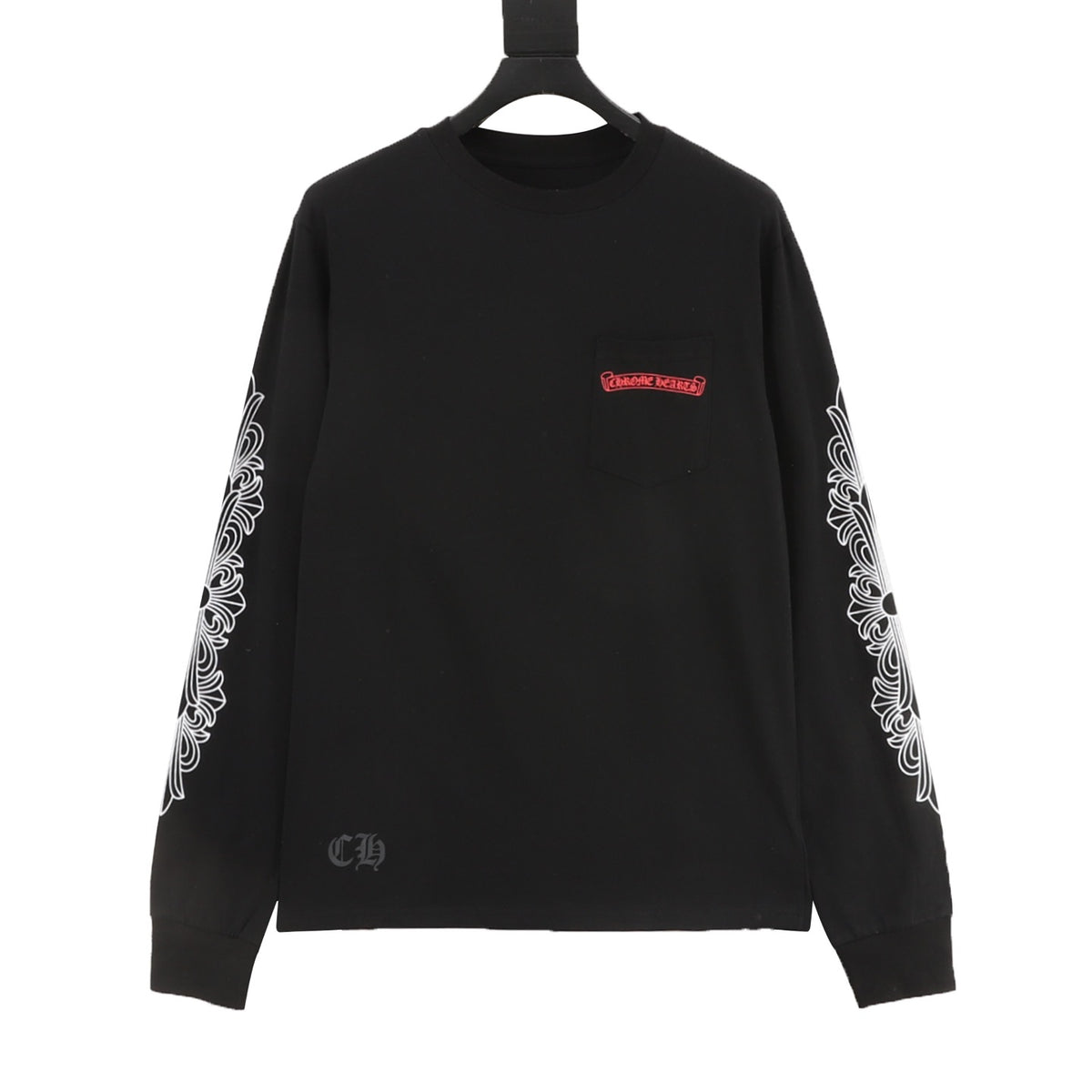 Chrome Hearts Lip Print Long-Sleeve T-Shirt front view