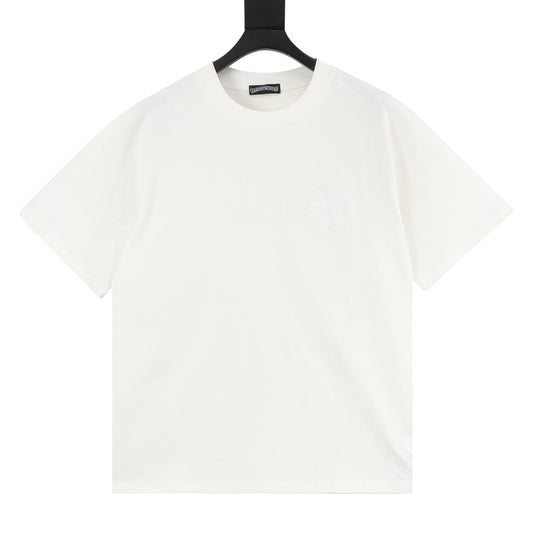 Chrome Hearts Raised Horseshoe Print T-Shirt front view