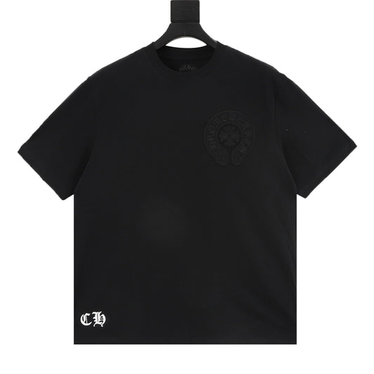 Chrome Hearts Front and Back Embroidered T-Shirt front view