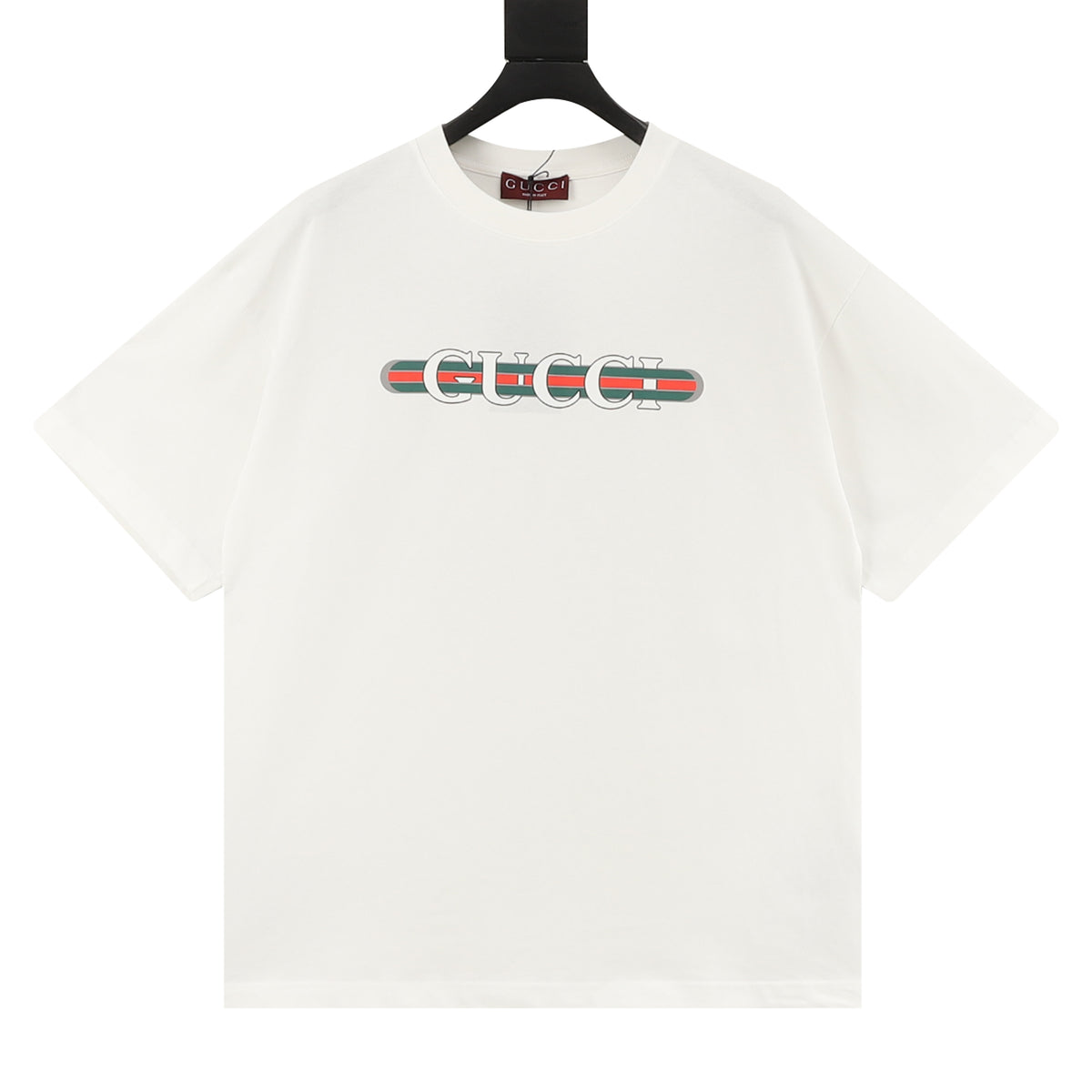 Gucci Web-Belt Print T-Shirt front view