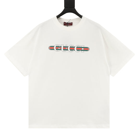 Gucci Web-Belt Print T-Shirt front view