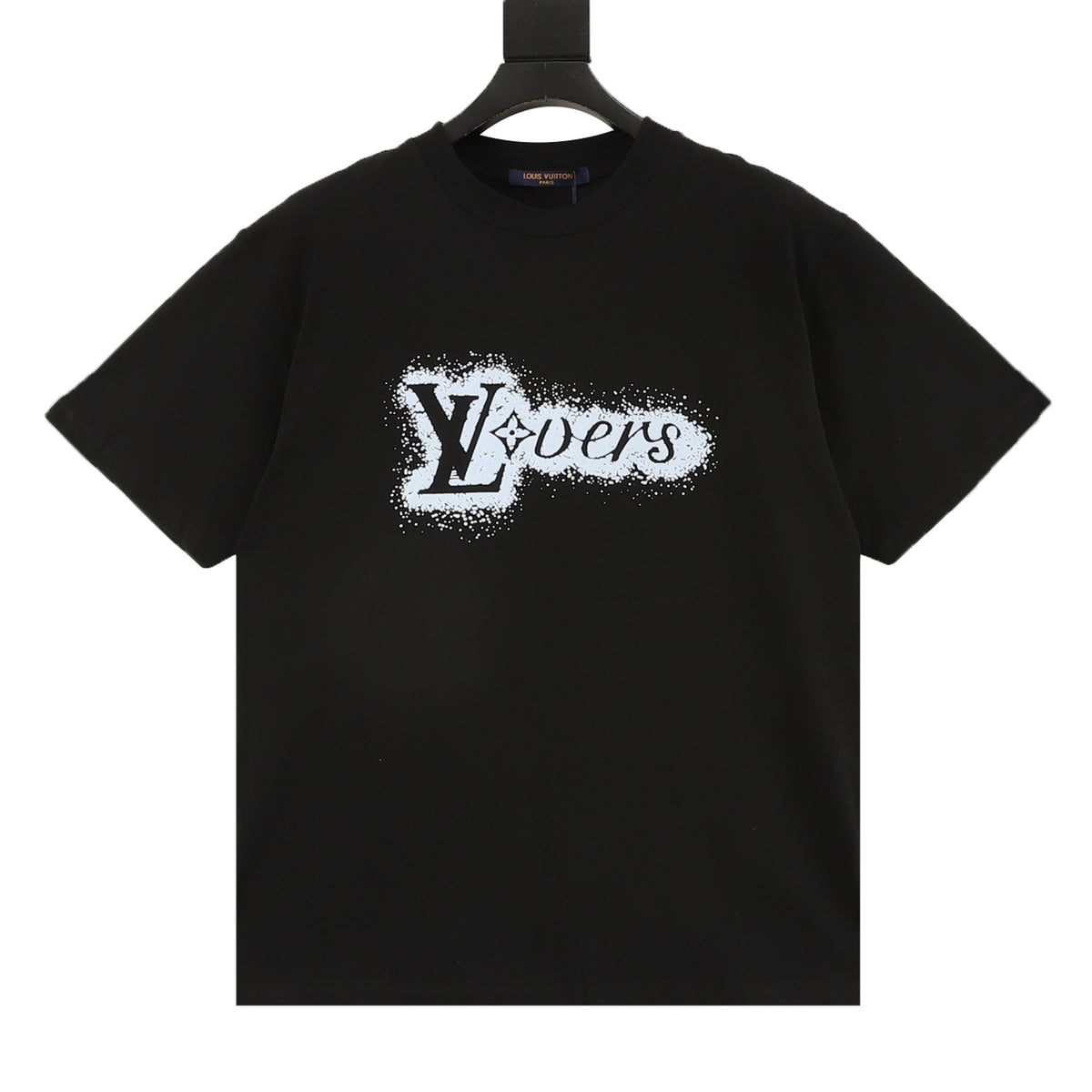 Louis Vuitton Paint-Splatter Print T-Shirt front view
