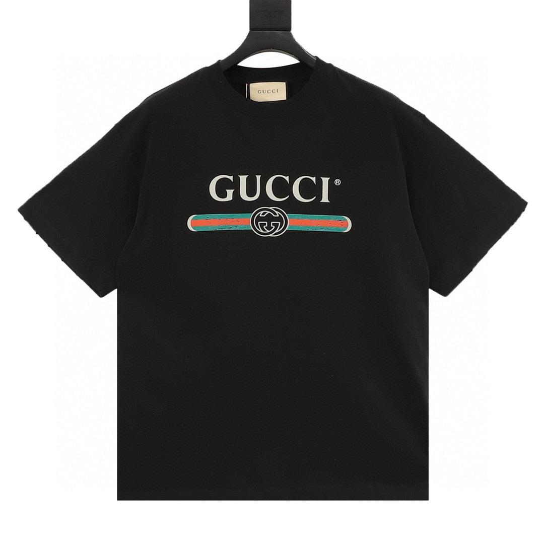 Gucci Classic Belt Print T-Shirt front view
