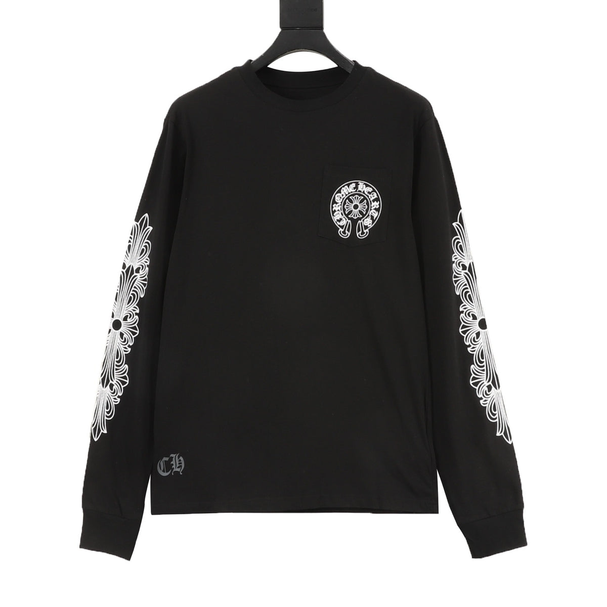 Chrome Hearts Las Vegas Print Long-Sleeve T-Shirt front view