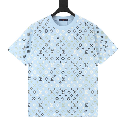 Louis Vuitton Gradient Monogram Print T-Shirt front view
