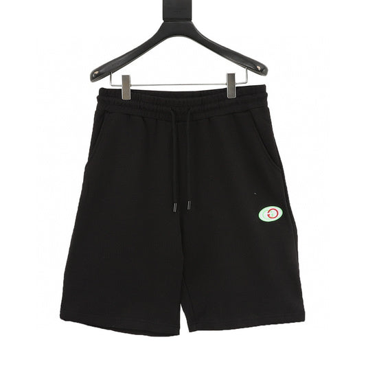 Gucci Double G Embroidered Drawstring Shorts front view