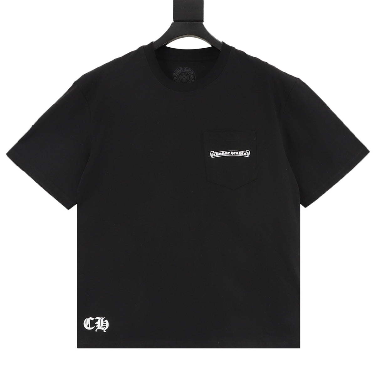 Chrome Hearts Hem Cross Print T-Shirt front view