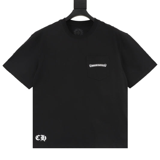 Chrome Hearts Hem Cross Print T-Shirt front view