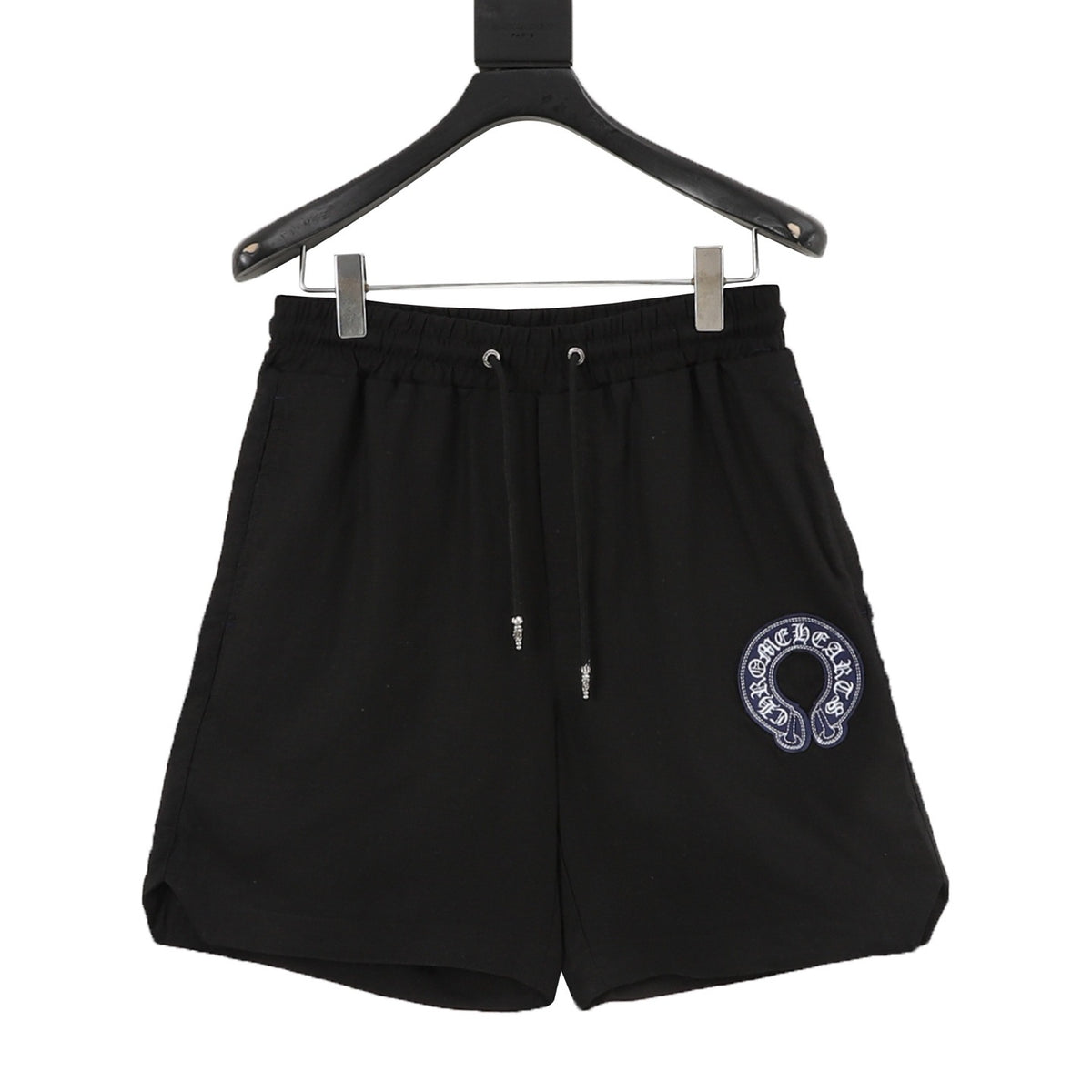 Chrome Hearts Cross Patch Embroidered Shorts front view