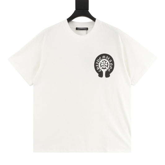 Chrome Hearts Horseshoe Print T-Shirt front view