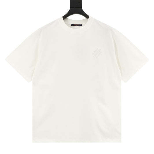 Louis Vuitton Chest Signature Embroidered T-Shirt front view
