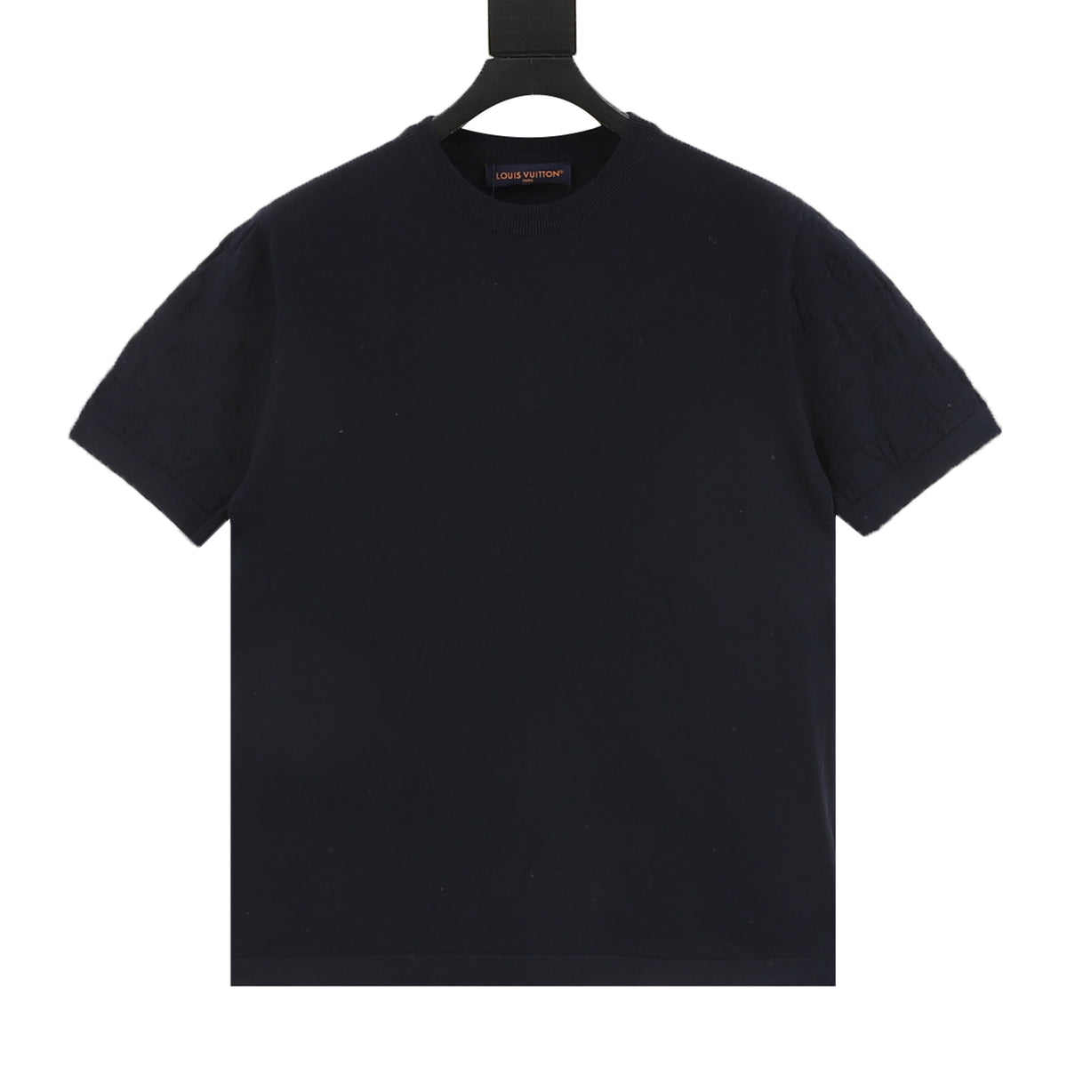 Louis Vuitton Sleeve Monogram Jacquard Knit T-Shirt front view