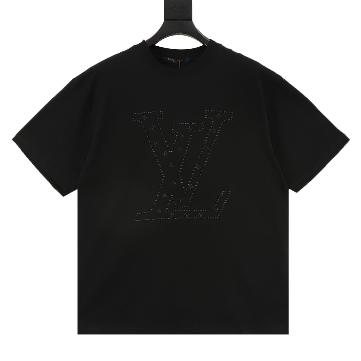 Louis Vuitton Crystal Dotted Logo T-Shirt front view
