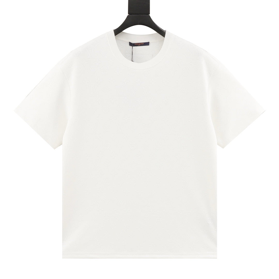 Louis Vuitton Tonal Monogram Jacquard T-Shirt front view