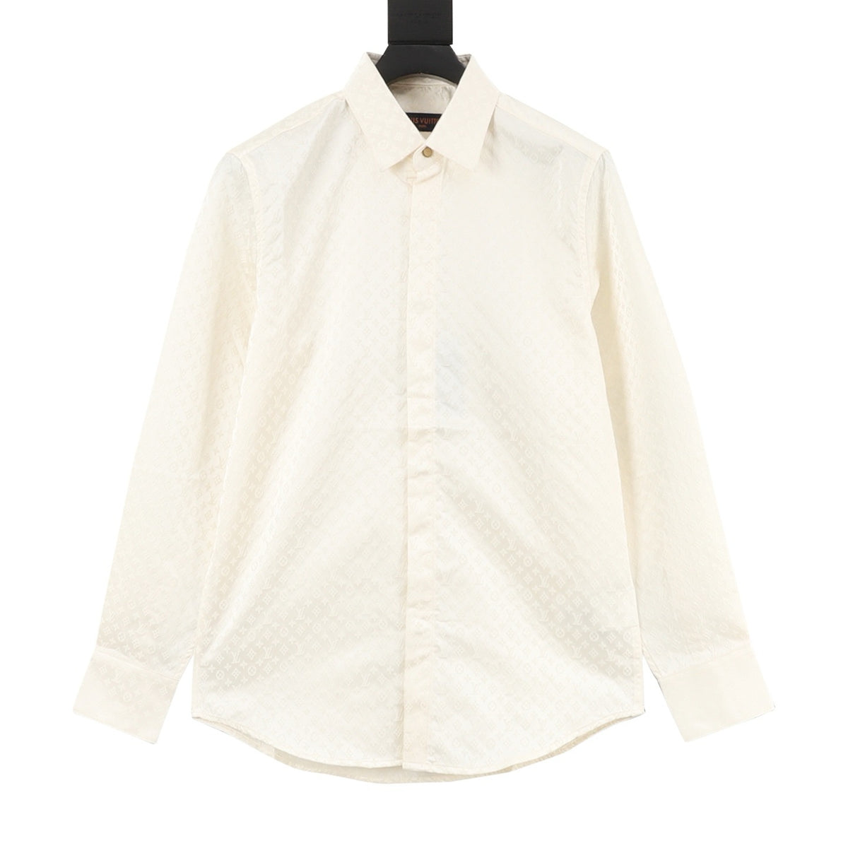 Louis Vuitton Monogram Jacquard Long-Sleeve Shirt front view
