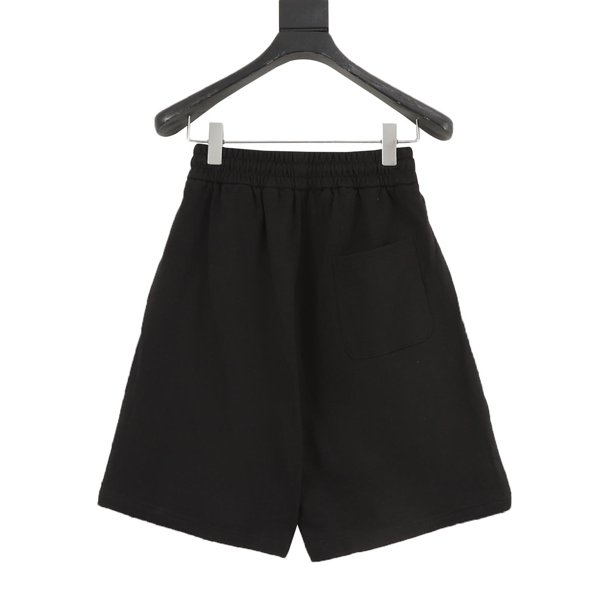 Louis Vuitton Laser-Cut Applique Logo Shorts front view