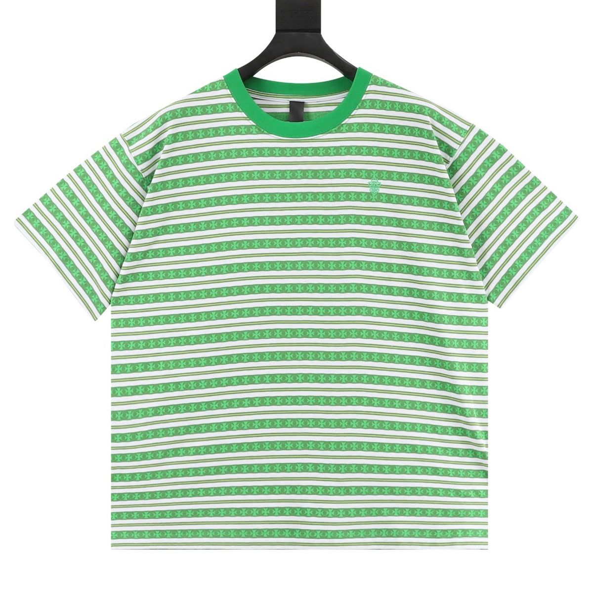Chrome Hearts All-Over Cross Yarn-Dyed T-Shirt front view