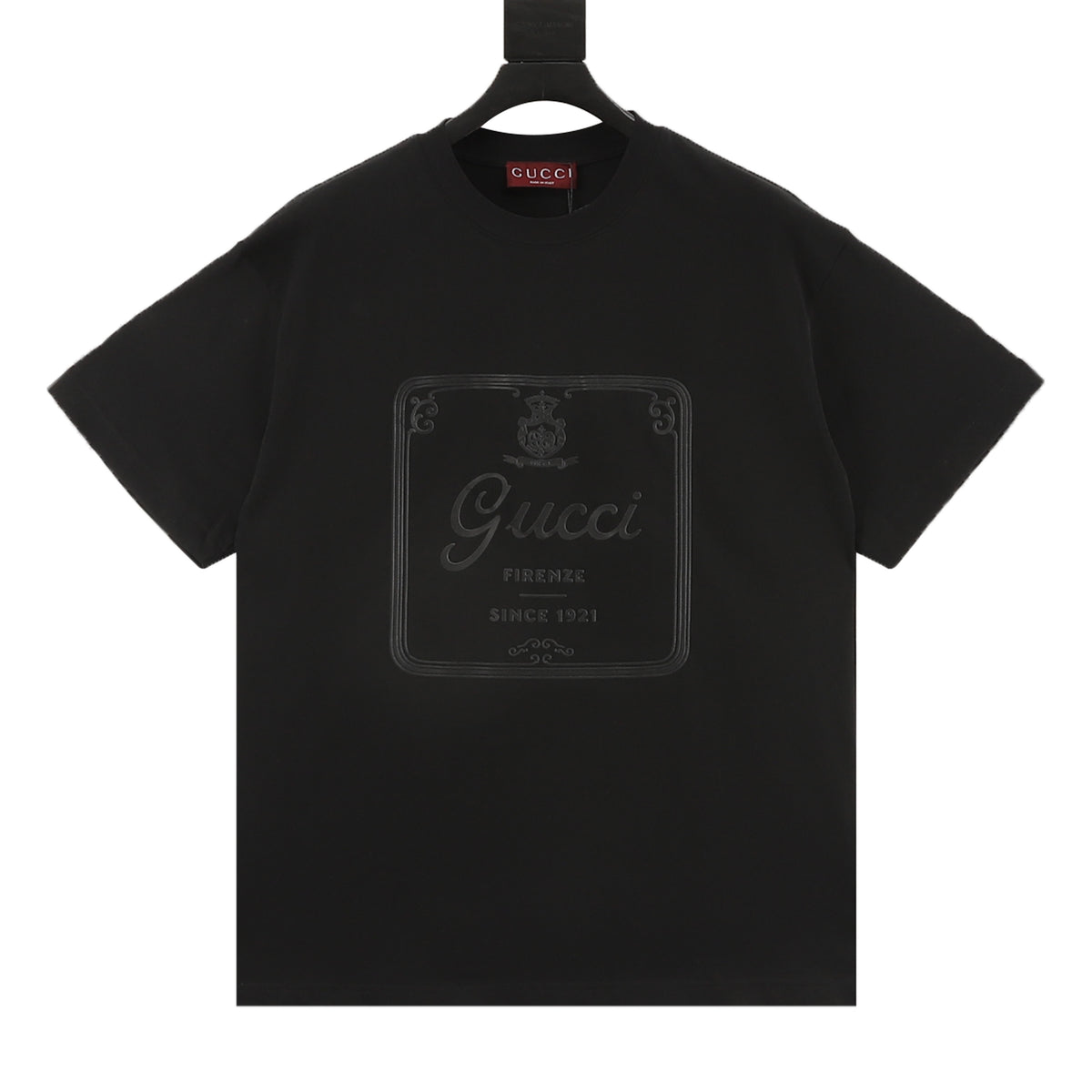 Gucci Oversized Logo Print T-Shirt front view