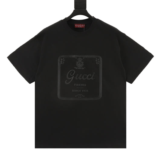 Gucci Oversized Logo Print T-Shirt front view