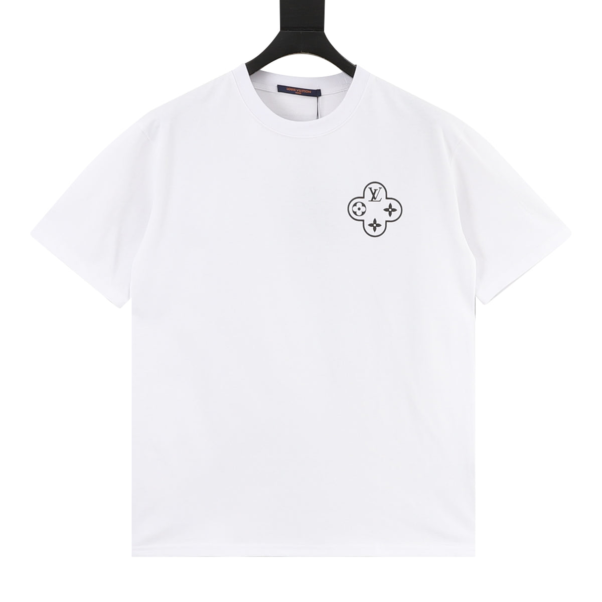 Louis Vuitton Chain Letter Logo Print T-Shirt front view