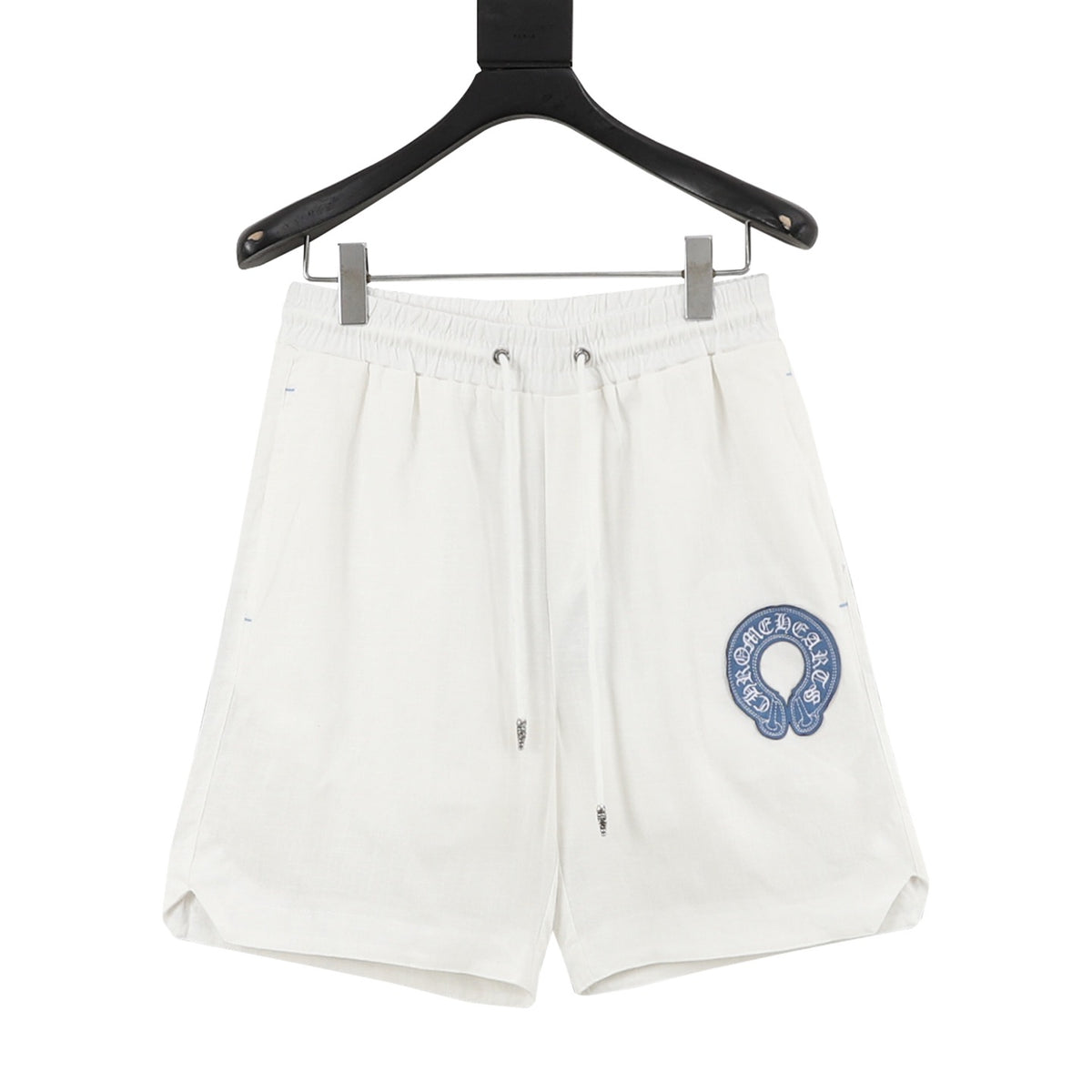 Chrome Hearts Cross Patch Embroidered Shorts front view