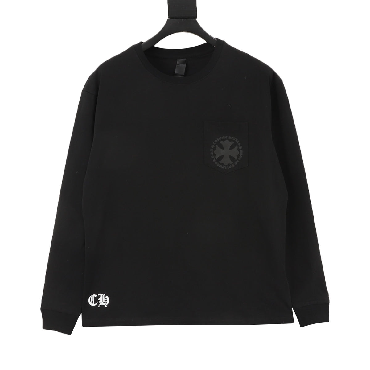 Chrome Hearts Cross Print Long-Sleeve T-Shirt front view