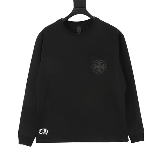 Chrome Hearts Cross Print Long-Sleeve T-Shirt front view