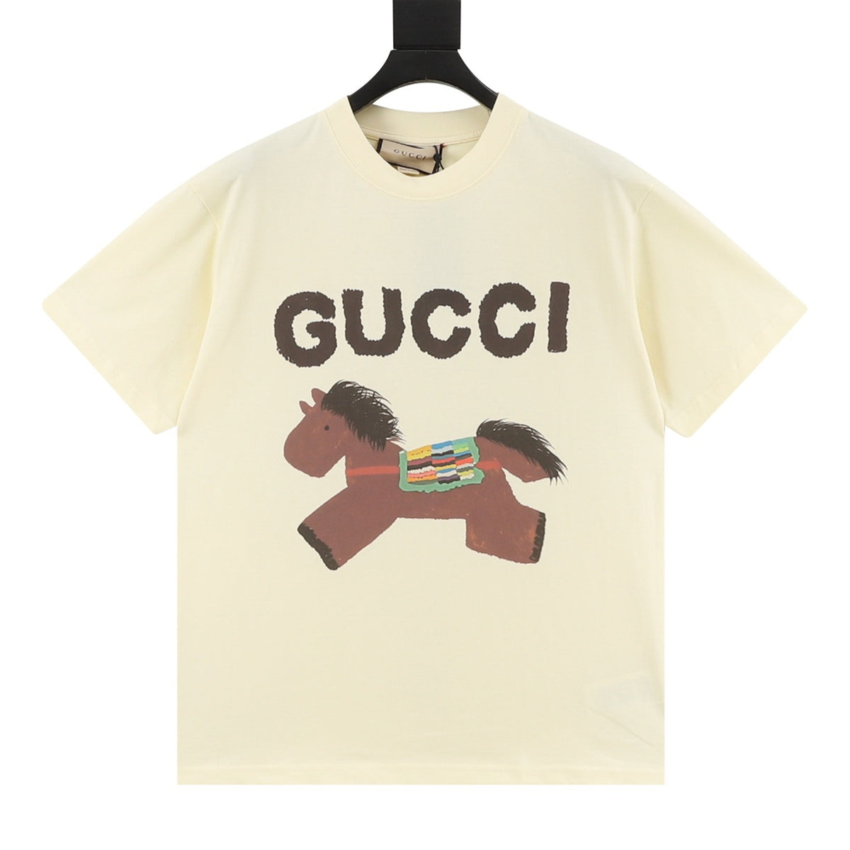 Gucci Playful Cartoon Print T-Shirt front view
