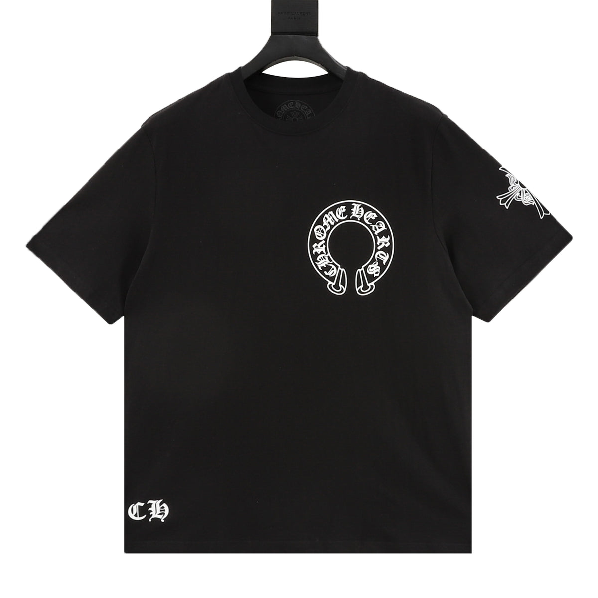 Chrome Hearts Horseshoe Cross Print T-Shirt front view