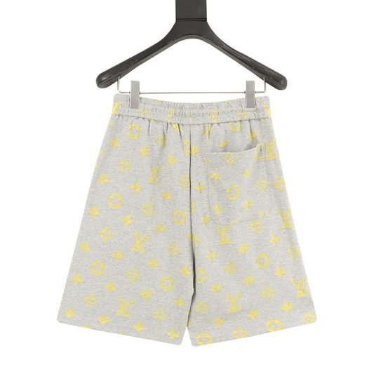 Louis Vuitton Monogram Burnout Shorts front view