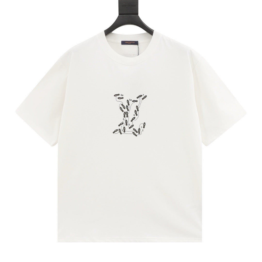 Louis Vuitton Staff Puff-Print T-Shirt front view