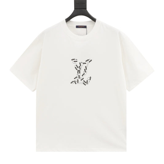 Louis Vuitton Staff Puff-Print T-Shirt front view