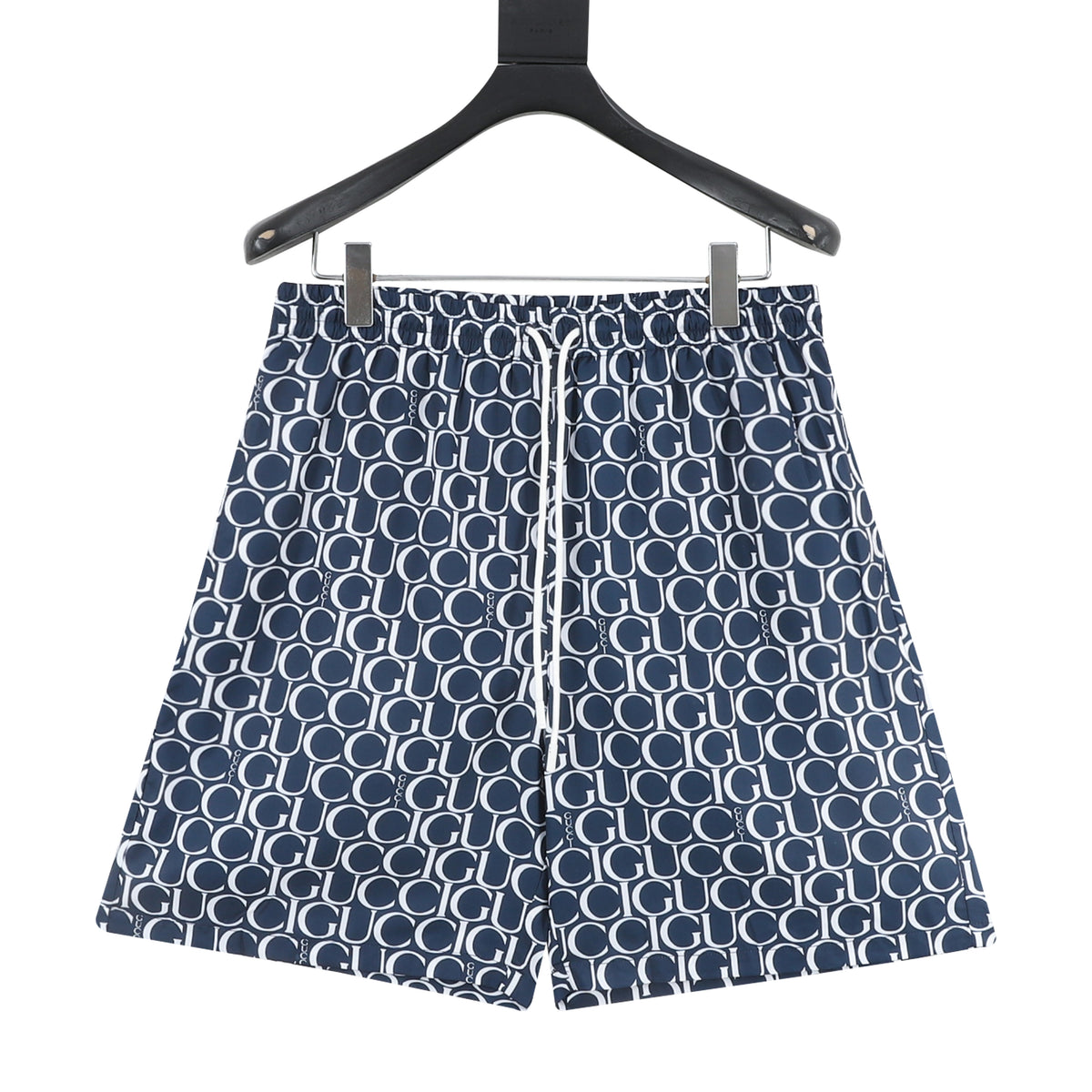 Gucci All-Over Graphic Print Shorts front view
