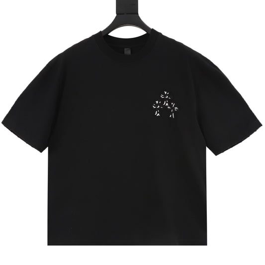 Chrome Hearts Horseshoe Cross Patch T-Shirt front view