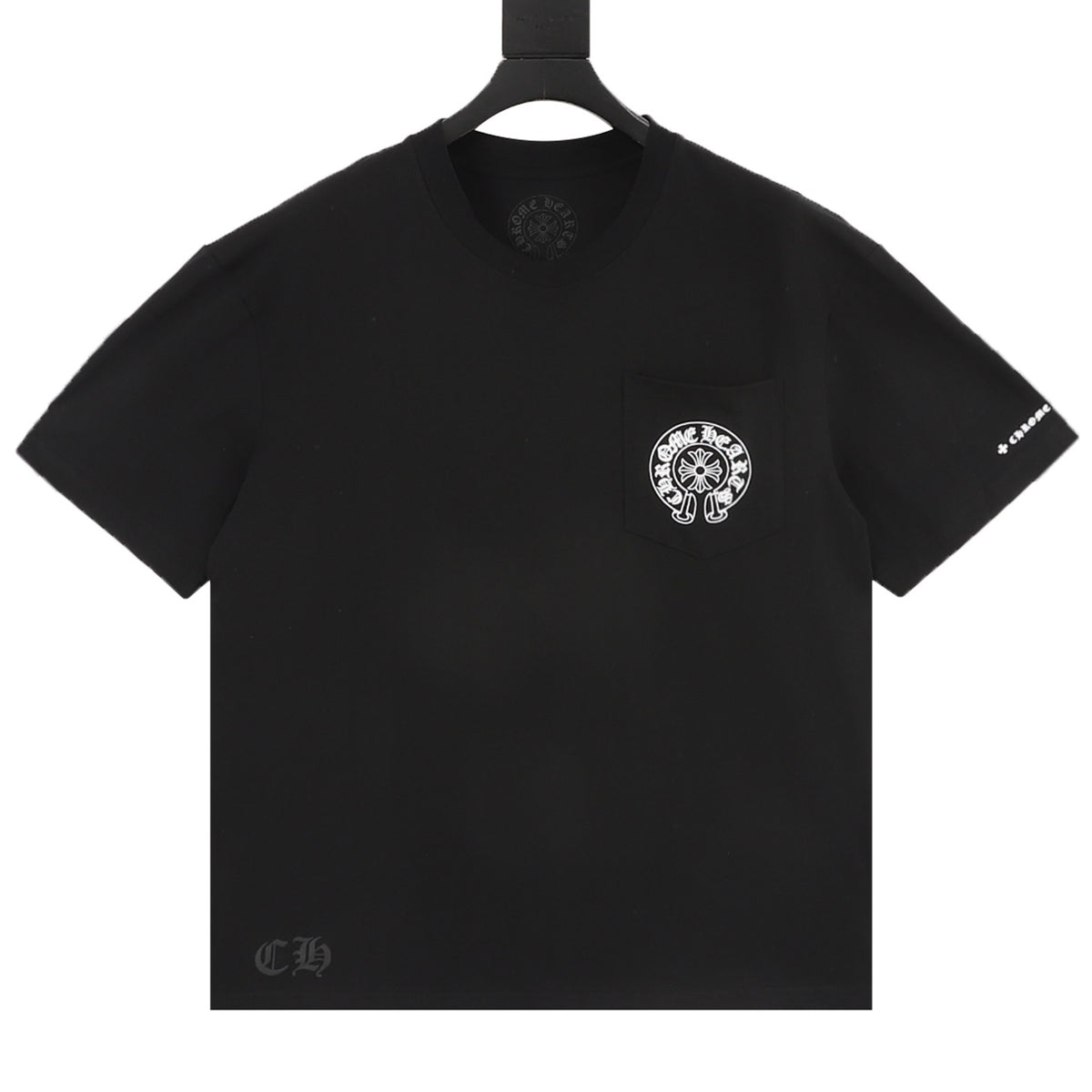 Chrome Hearts Pocket Horseshoe Cross T-Shirt front view
