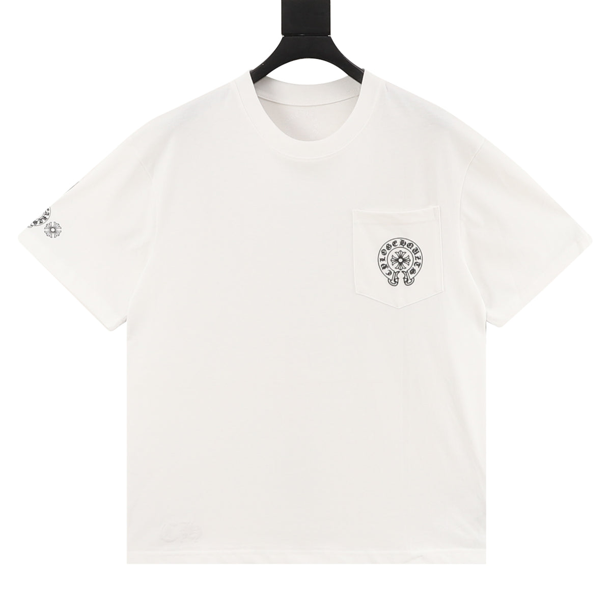 Chrome Hearts Multicolor Cross Print T-Shirt front view