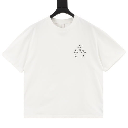 Chrome Hearts Horseshoe Cross Patch T-Shirt front view