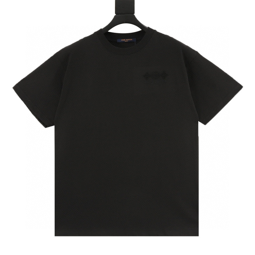 Louis Vuitton Signature Embroidered T-Shirt front view