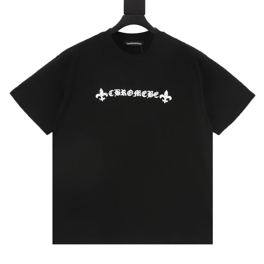Chrome Hearts Horseshoe Cross Print T-Shirt front view