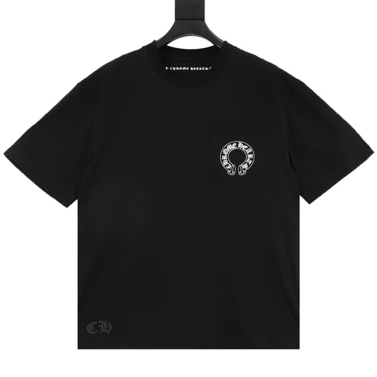 Chrome Hearts Gothic Script Print T-Shirt front view