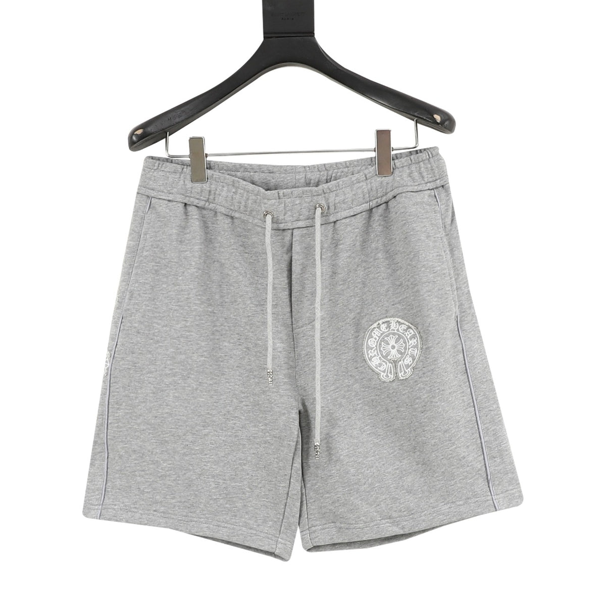 Chrome Hearts Cross Patch Embroidered Shorts front view