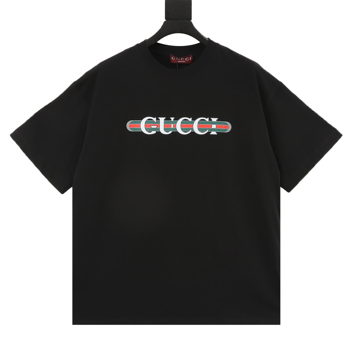 Gucci Web-Belt Print T-Shirt front view