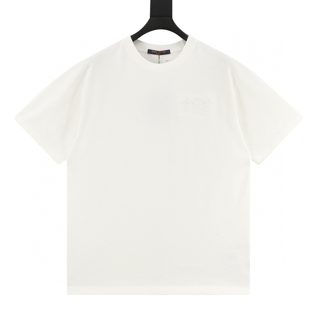 Louis Vuitton Signature Embroidered T-Shirt front view