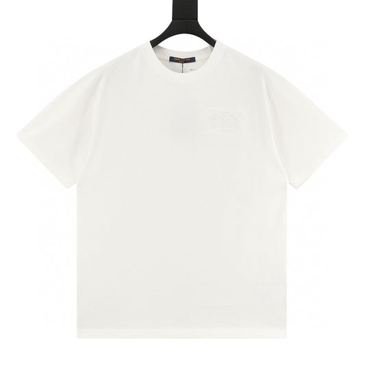 Louis Vuitton Signature Embroidered T-Shirt front view