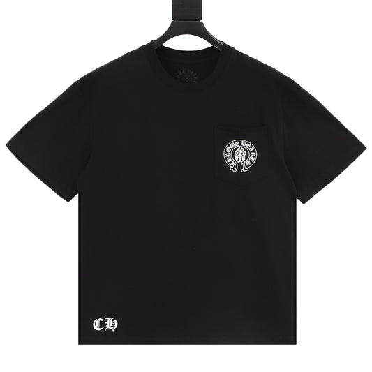Chrome Hearts Pearl Horseshoe T-Shirt front view