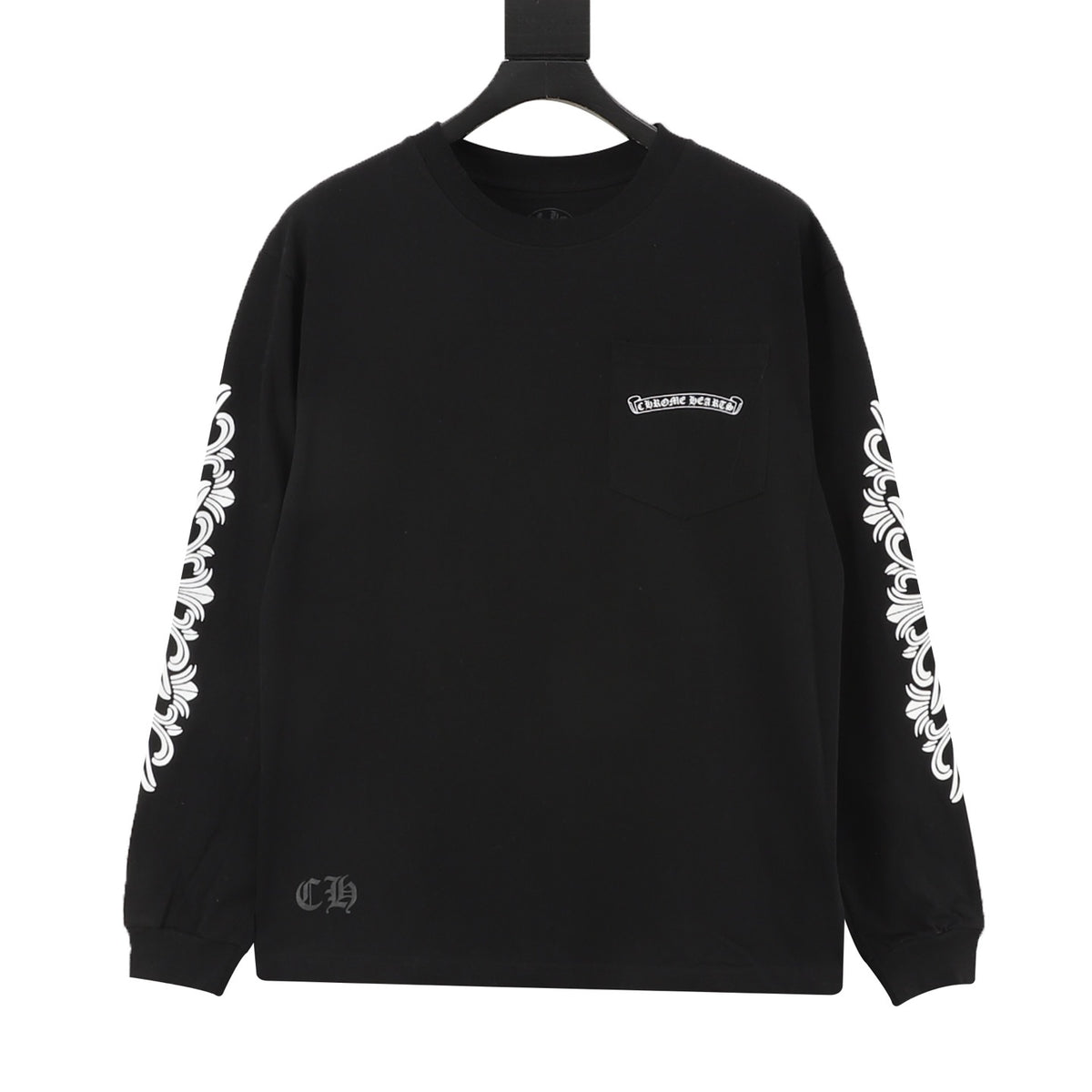 Chrome Hearts Dagger Print Long-Sleeve T-Shirt front view