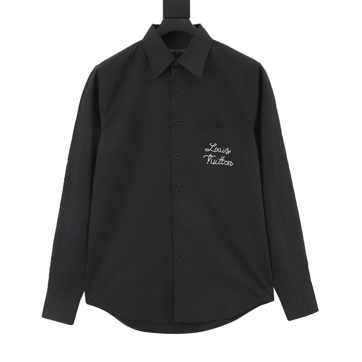 Louis Vuitton Beaded Letter Emblem Shirt front view