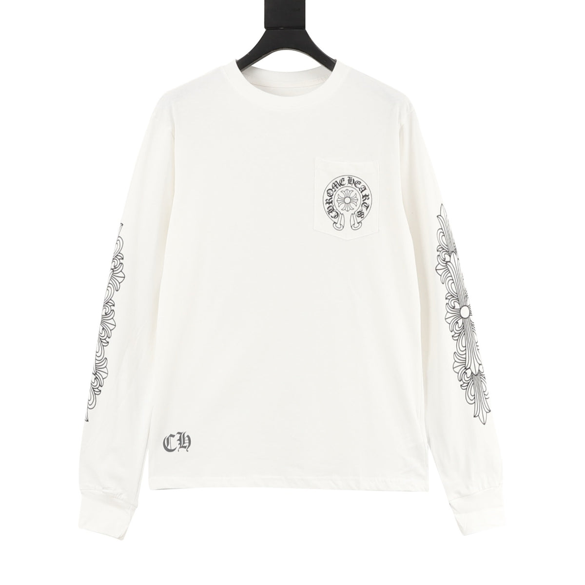 Chrome Hearts Las Vegas Print Long-Sleeve T-Shirt front view