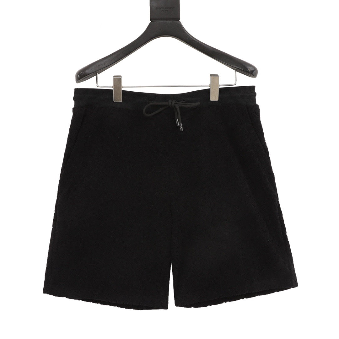 Louis Vuitton Flocked Jacquard All-Over Shorts front view